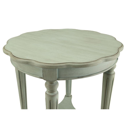 Ilana Fordon End Table, French Antique Green Finish