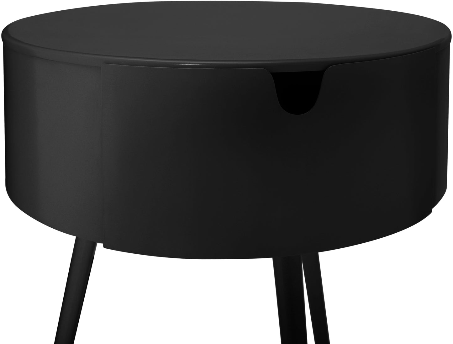 cane black night stand black