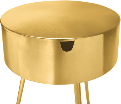 Cane Gold Night Stand Gold