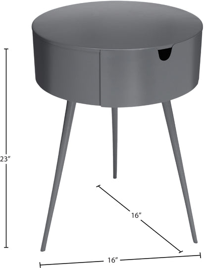 Cane Grey Night Stand Grey