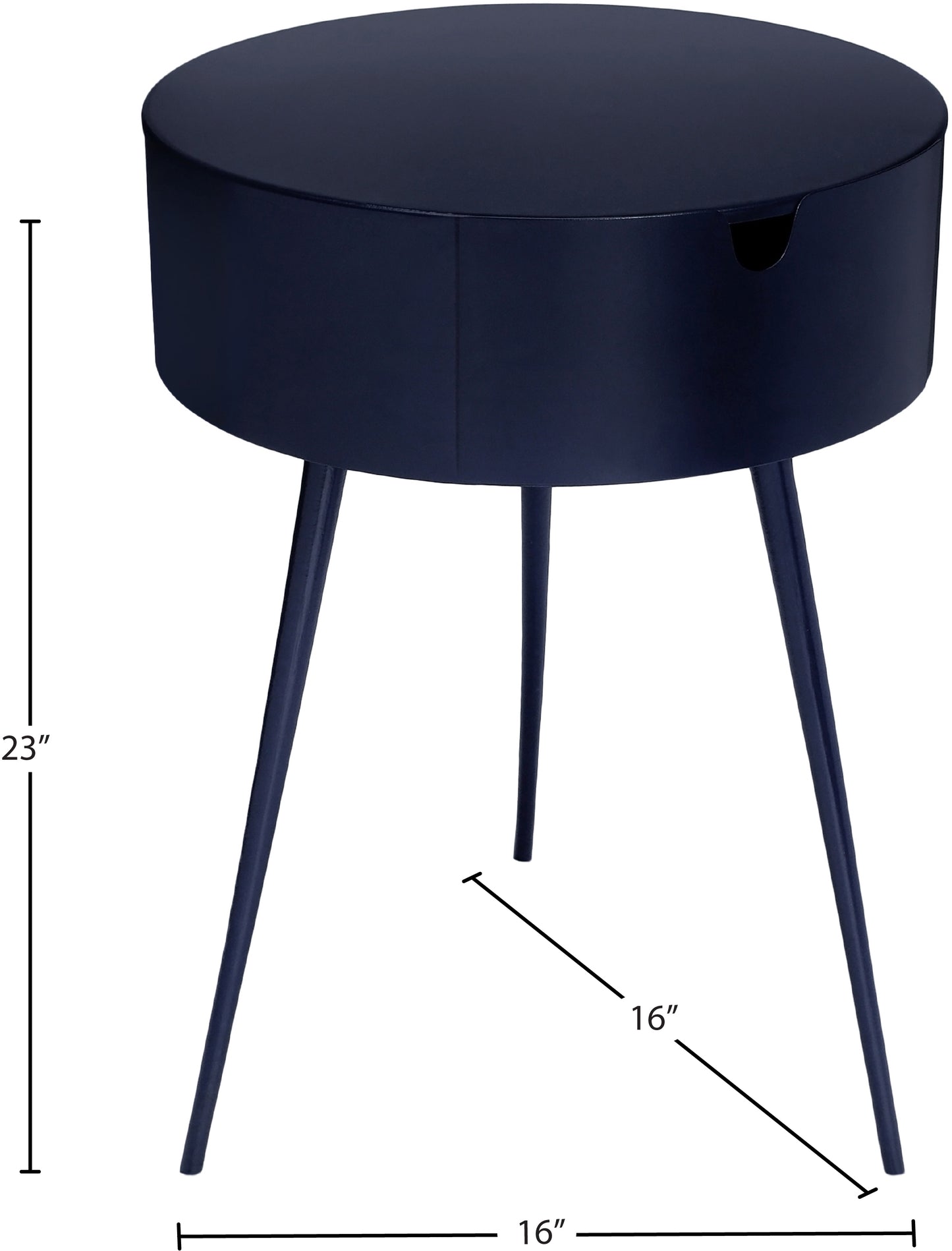 cane navy night stand navy