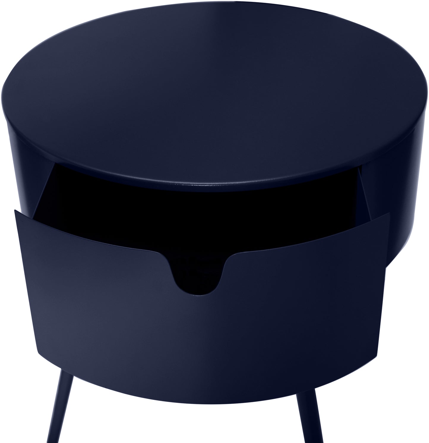 cane navy night stand navy