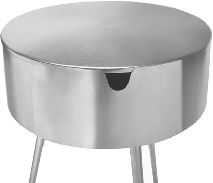 Cane Silver Night Stand Silver