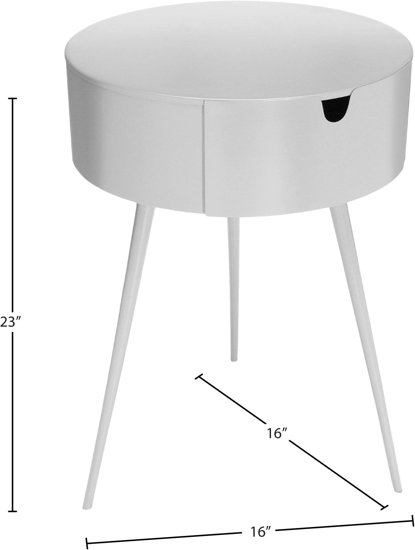 cane white night stand white