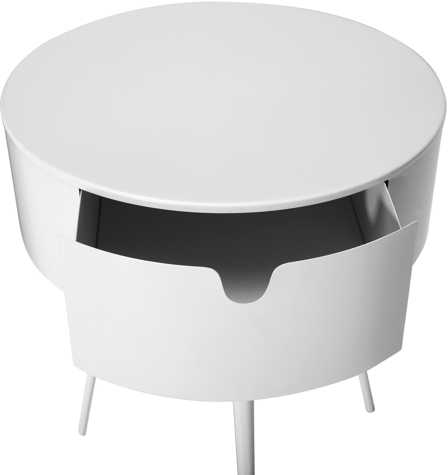 cane white night stand white