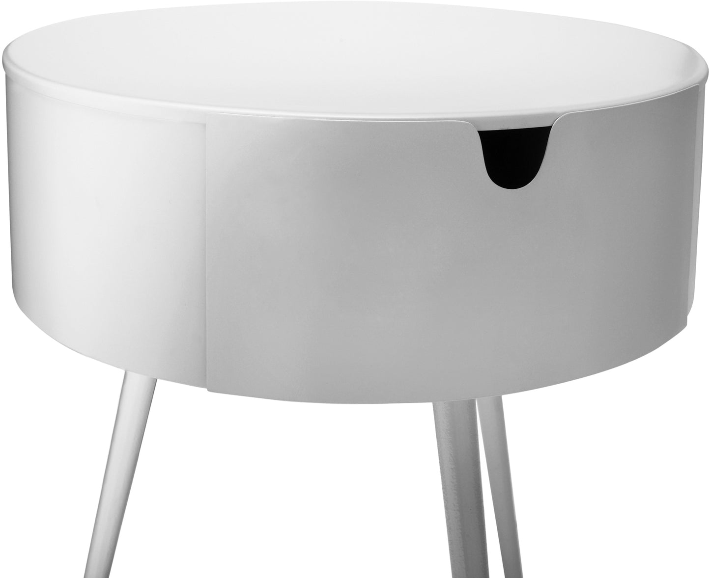 cane white night stand white