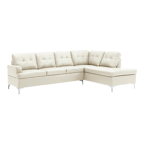 Laird (3)3-Piece Sectional with Right Chaise and Ottoman