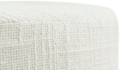 Rylan Cream Boucle Fabric Stool C