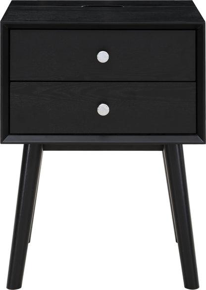 Oliver Black Night Stand Black