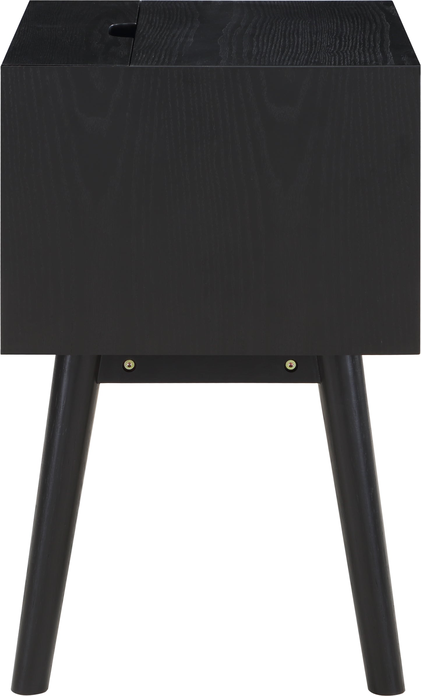 oliver black night stand black