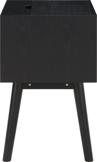 Oliver Black Night Stand Black