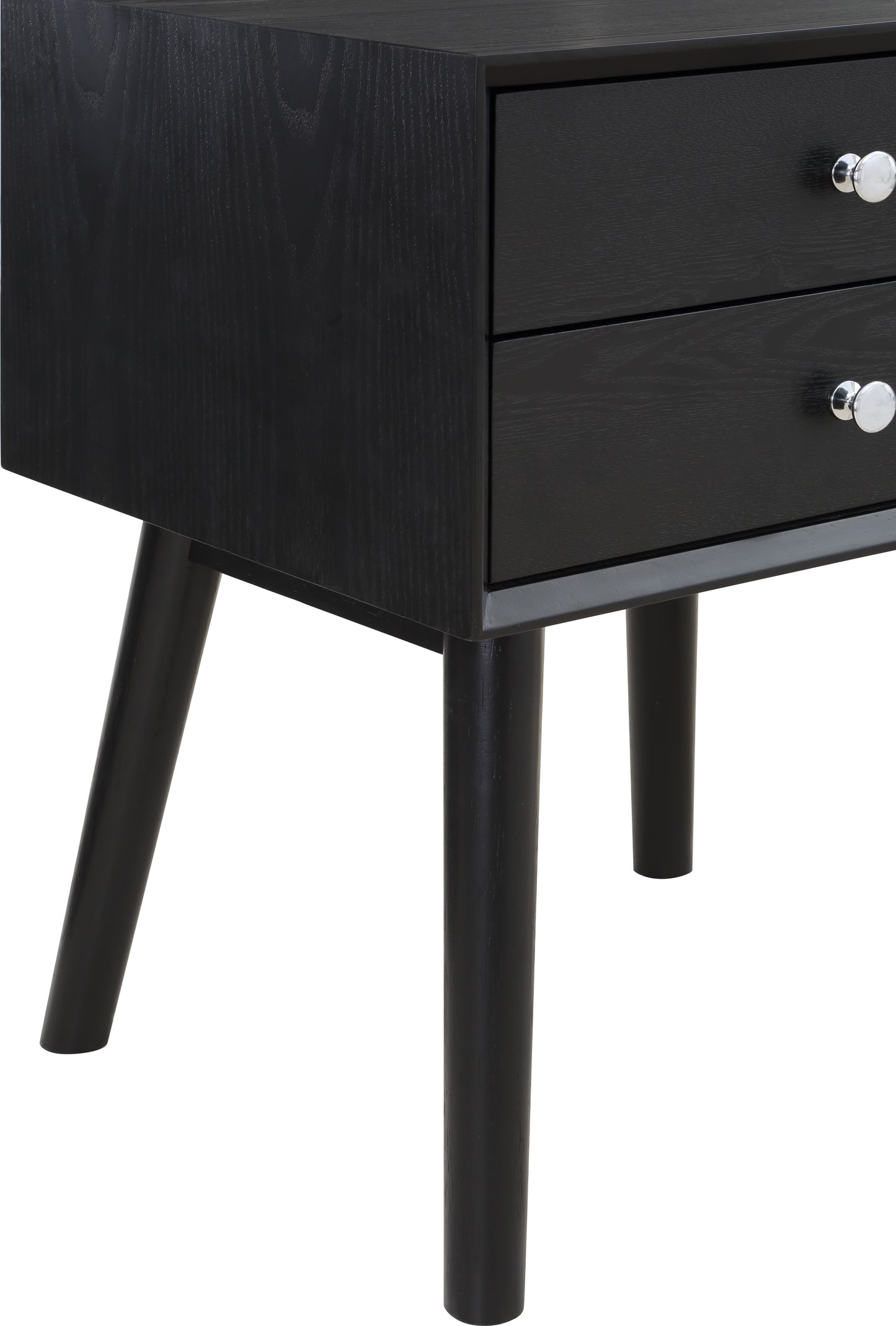 oliver black night stand black