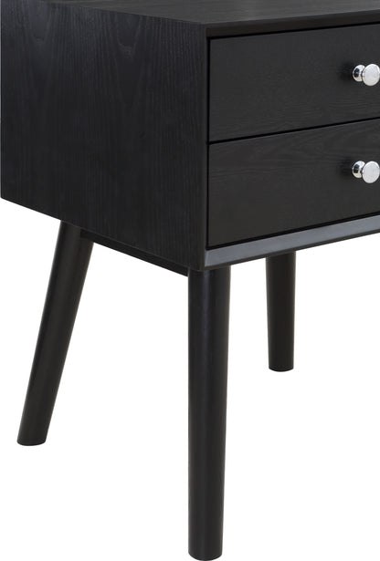 Oliver Black Night Stand Black