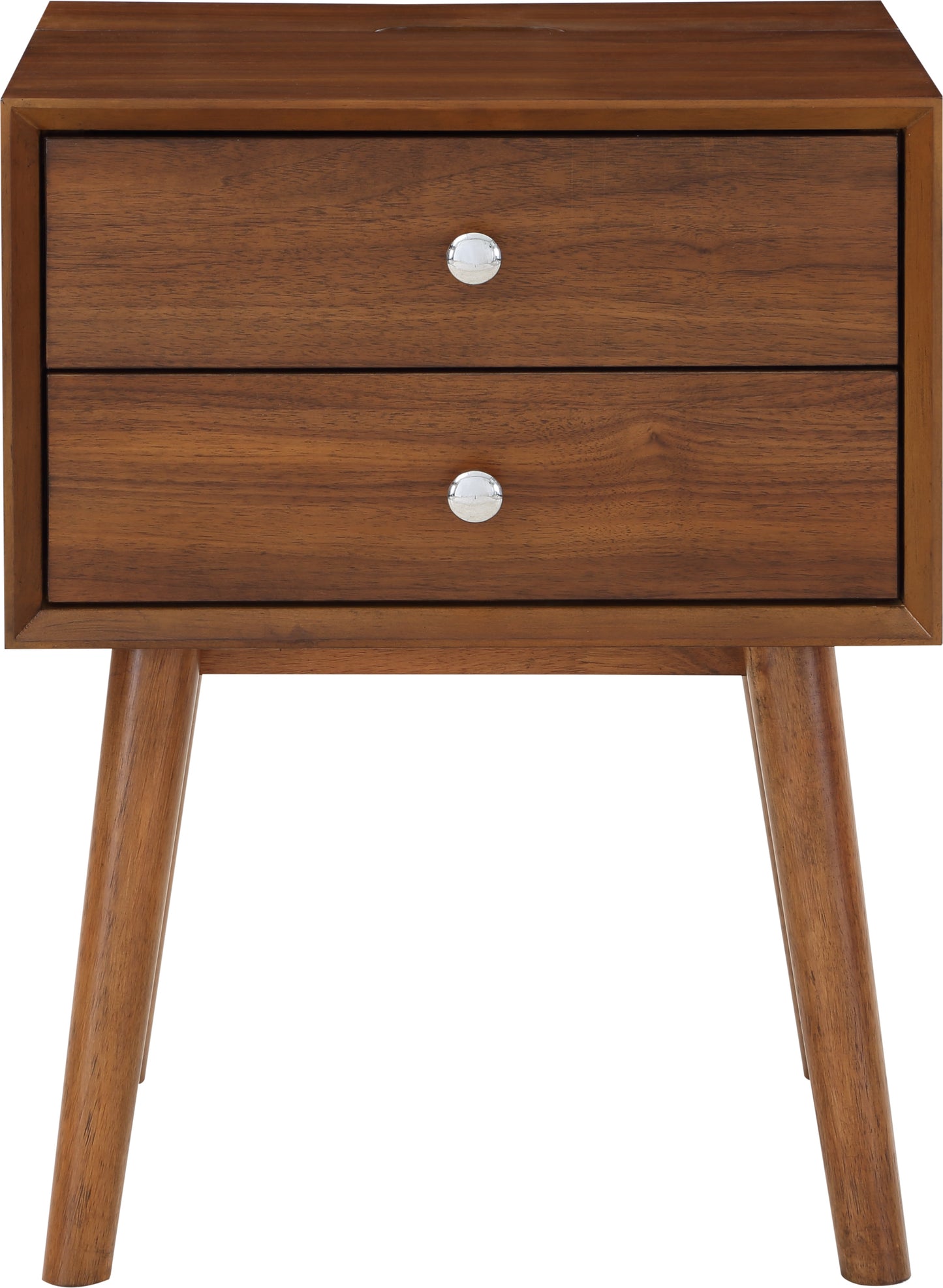 oliver walnut night stand walnut