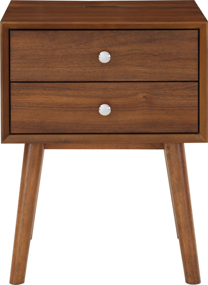 Oliver Walnut Night Stand Walnut