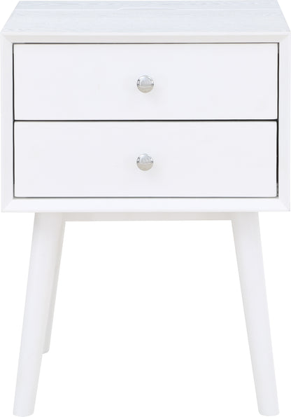 Oliver White Night Stand White