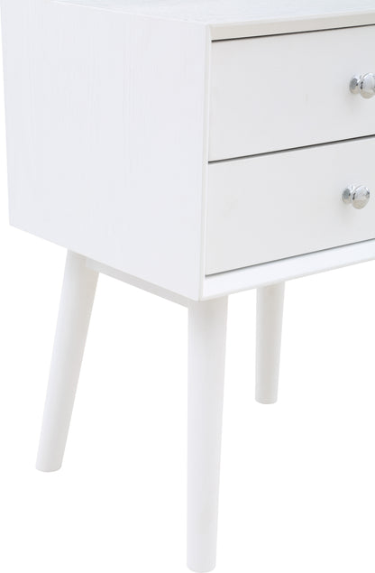 Oliver White Night Stand White