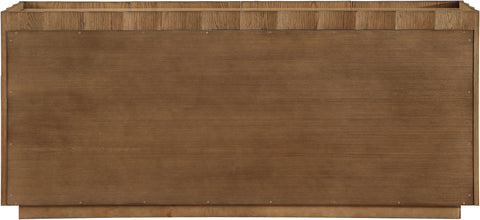 Lennox Brown Oak Veneer And Solid Wood Sideboard / Buffet, 1 Piece