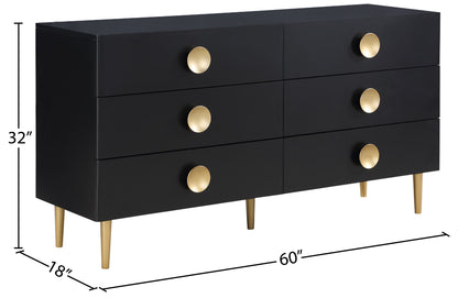 Pop Black Dresser D