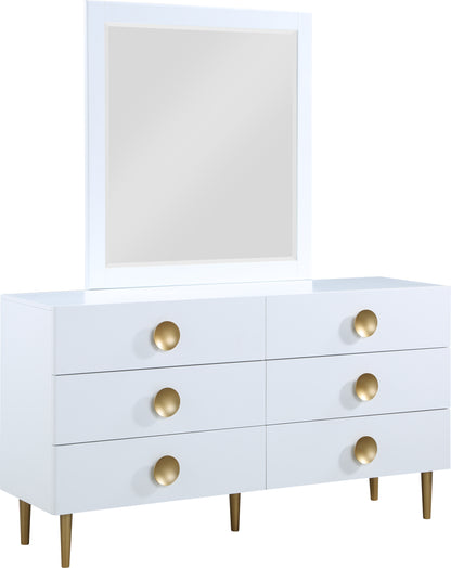 Pop White Dresser D