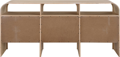 Lennox Natural Solid Wood And Veneer Dresser, 1 Piece