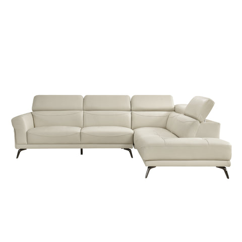 Minot (2)2-Piece Sectional with Right Side Chaise