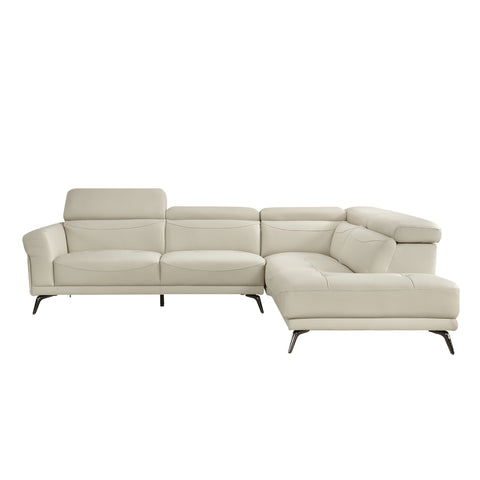 Minot (2)2-Piece Sectional with Right Side Chaise