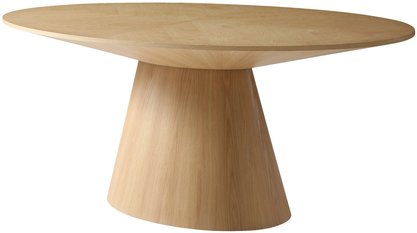 golda natural oak dining table t