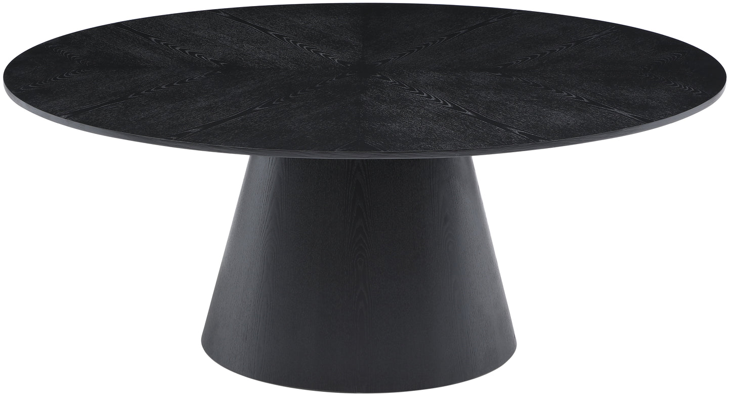 belinda black dining table