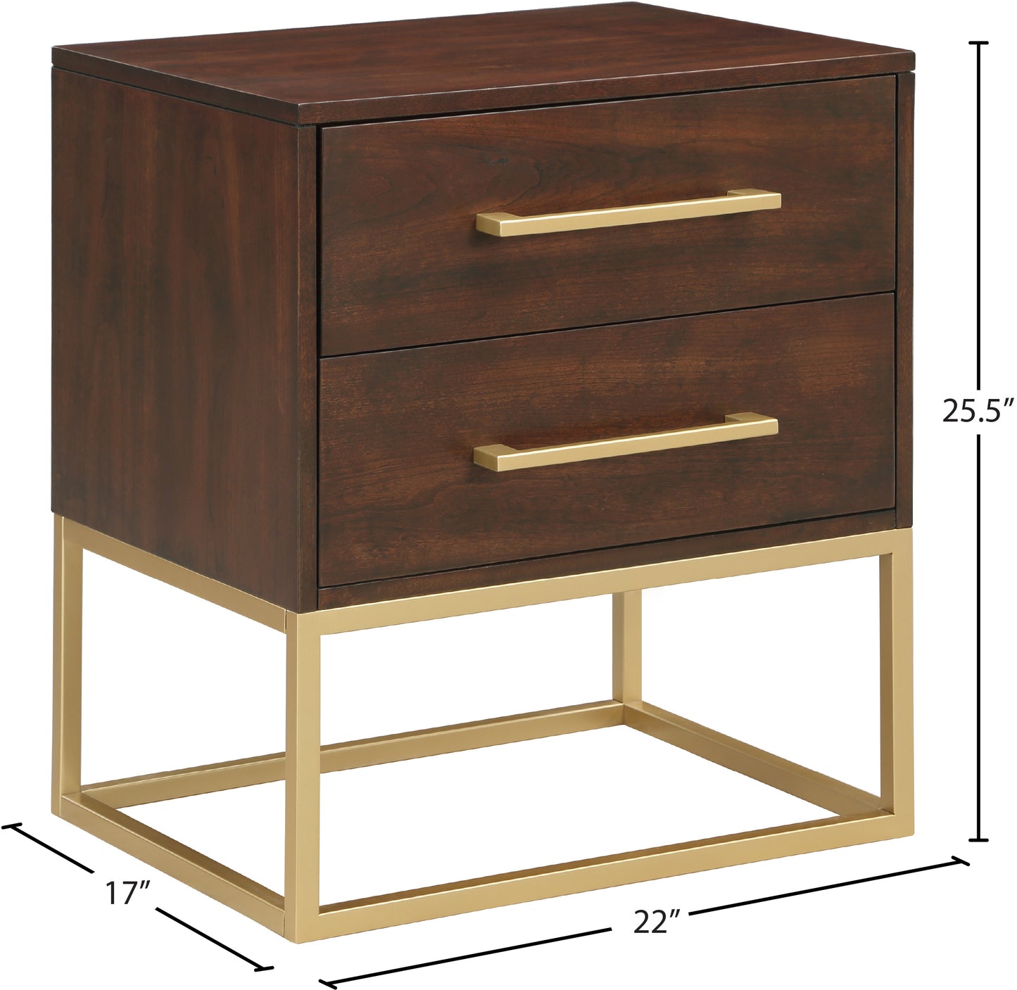 beckwith brown night stand ns