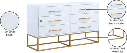 Beckwith White Dresser D