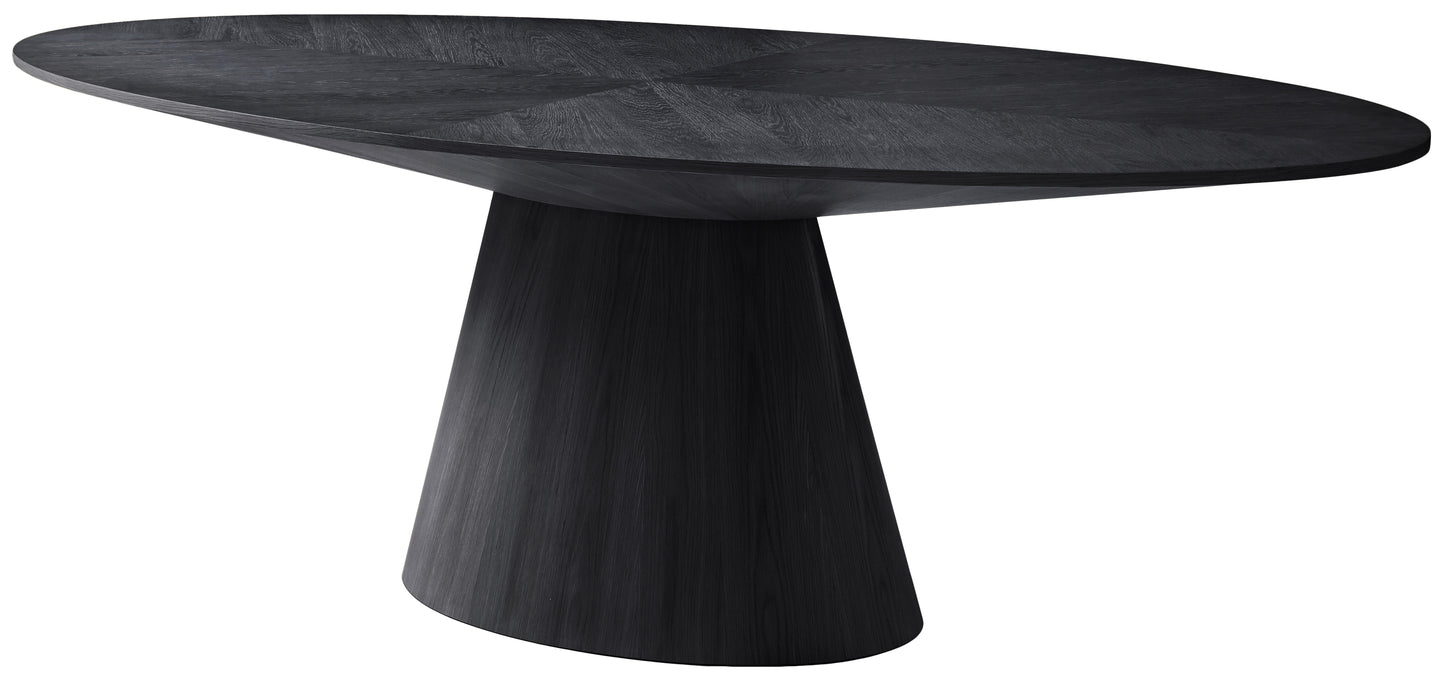 golda black dining table t