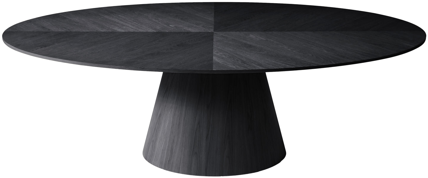 golda black dining table t