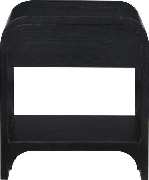 Bellissimo Black Night Stand / Side Table NS