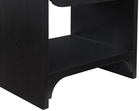 Bellissimo Black Night Stand / Side Table NS