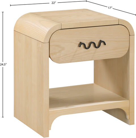 Bellissimo Natural Night Stand / Side Table NS