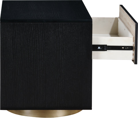 Anastasia Black Night Stand / Side Table NS