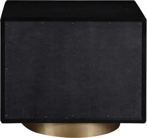 Anastasia Black Night Stand / Side Table NS