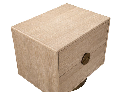 Anastasia Natural Night Stand / Side Table NS