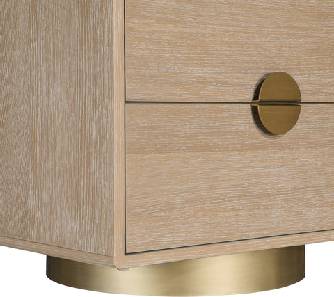 Anastasia Natural Night Stand / Side Table NS