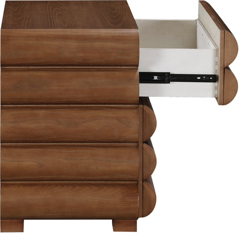 Larchwood Walnut Night Stand / Side Table NS