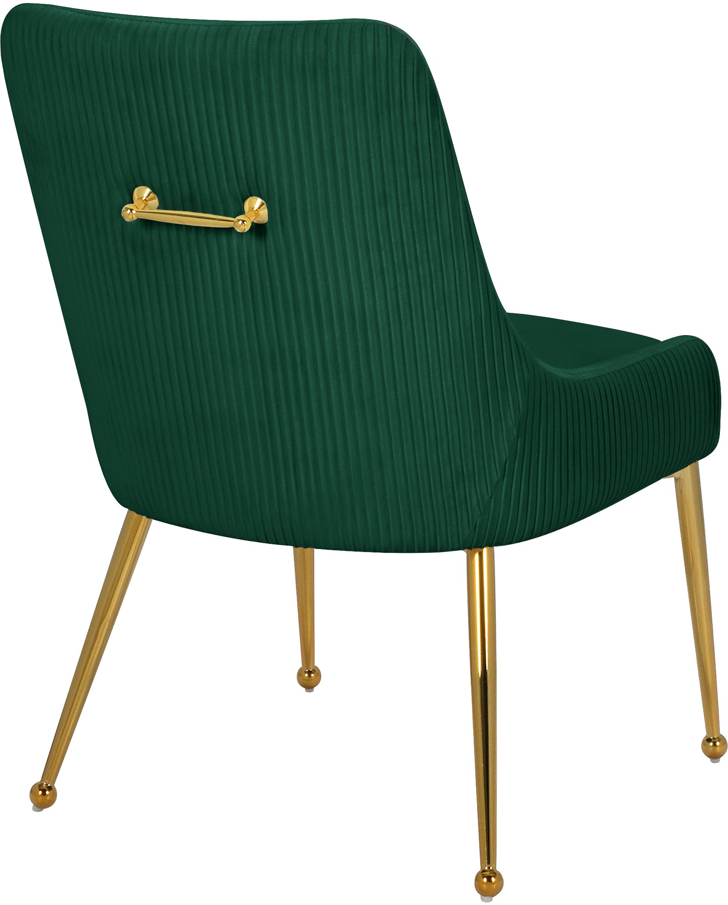 jive green velvet dining chair green