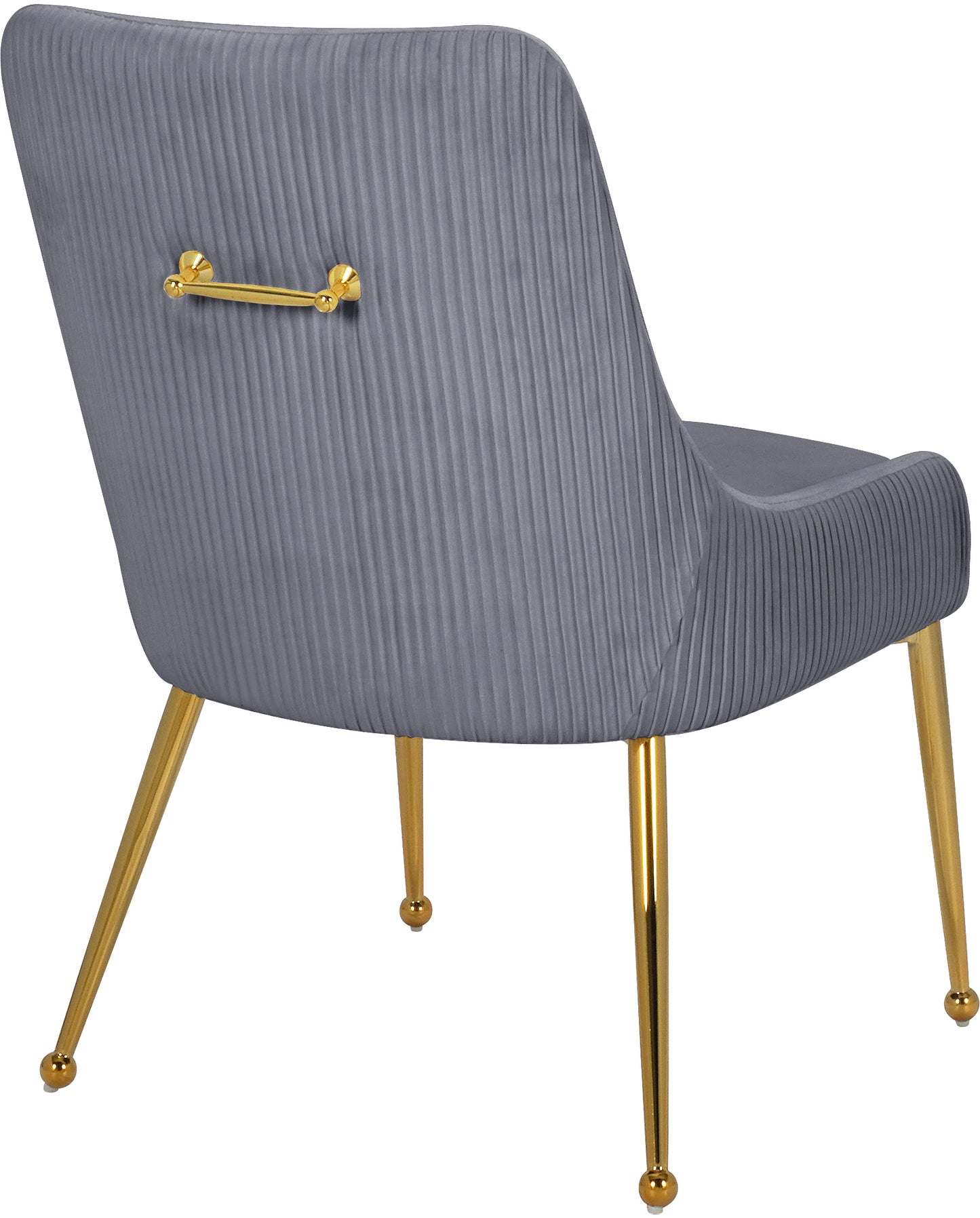 jive grey velvet dining chair grey