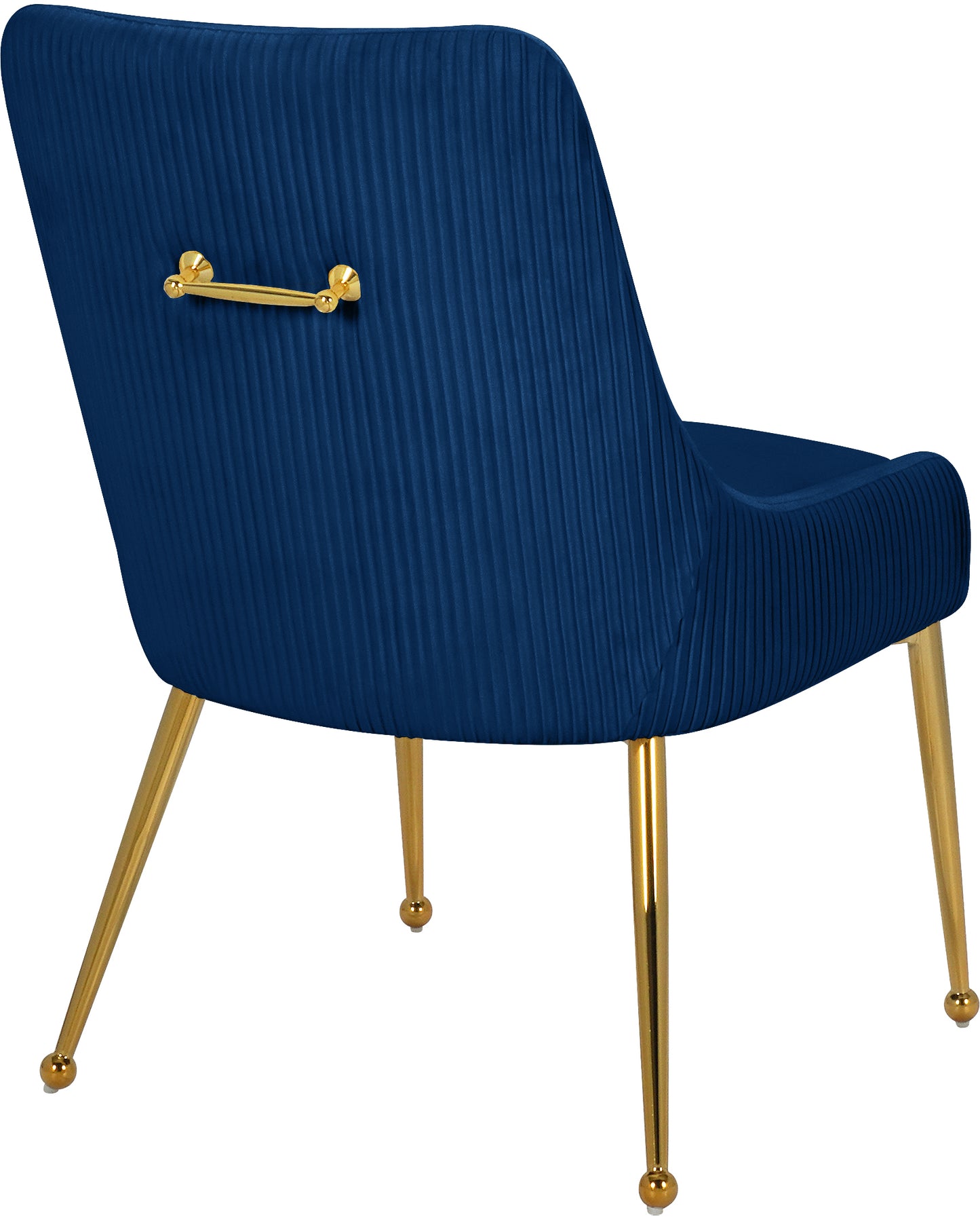 jive navy velvet dining chair navy