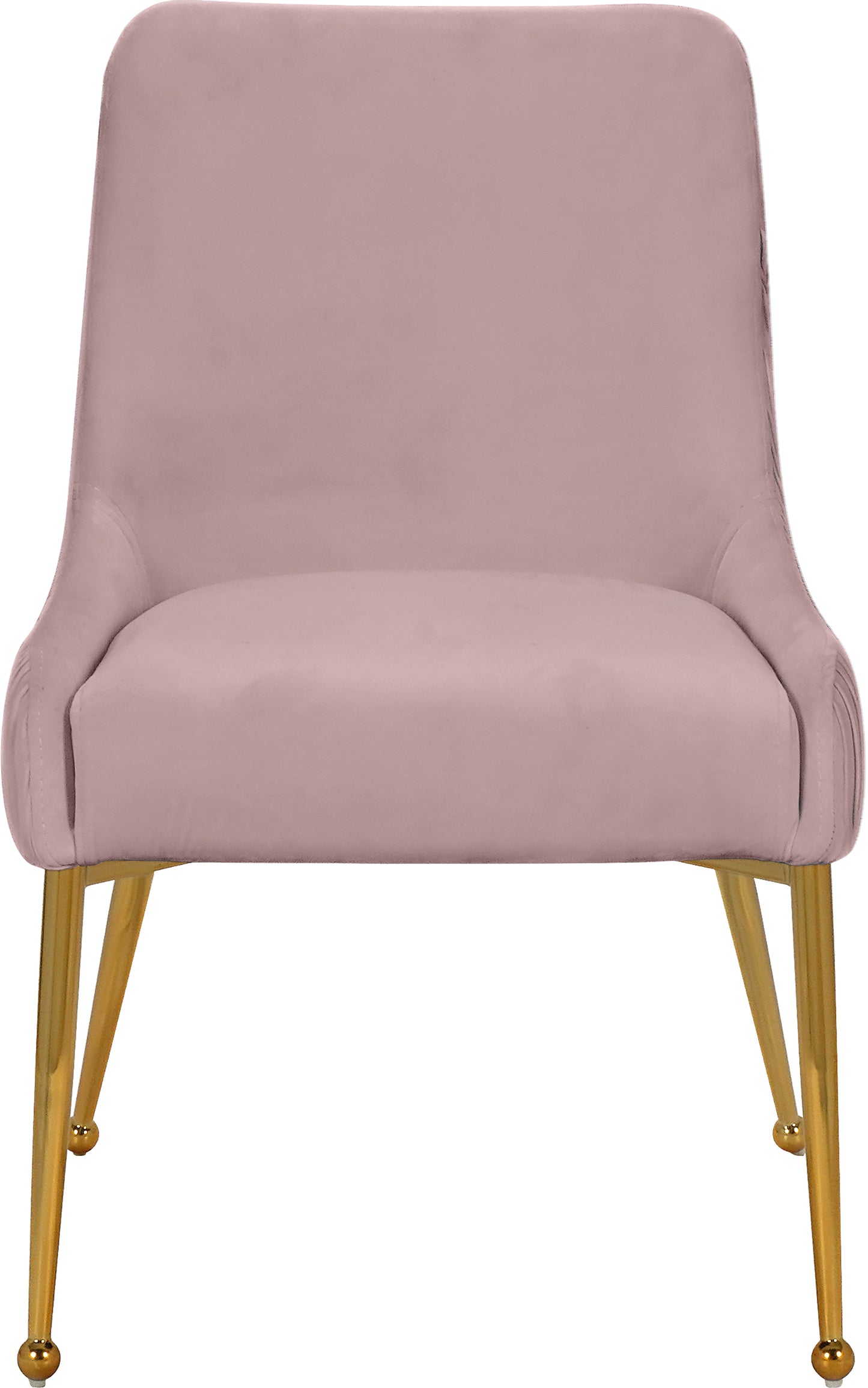 jive pink velvet dining chair pink