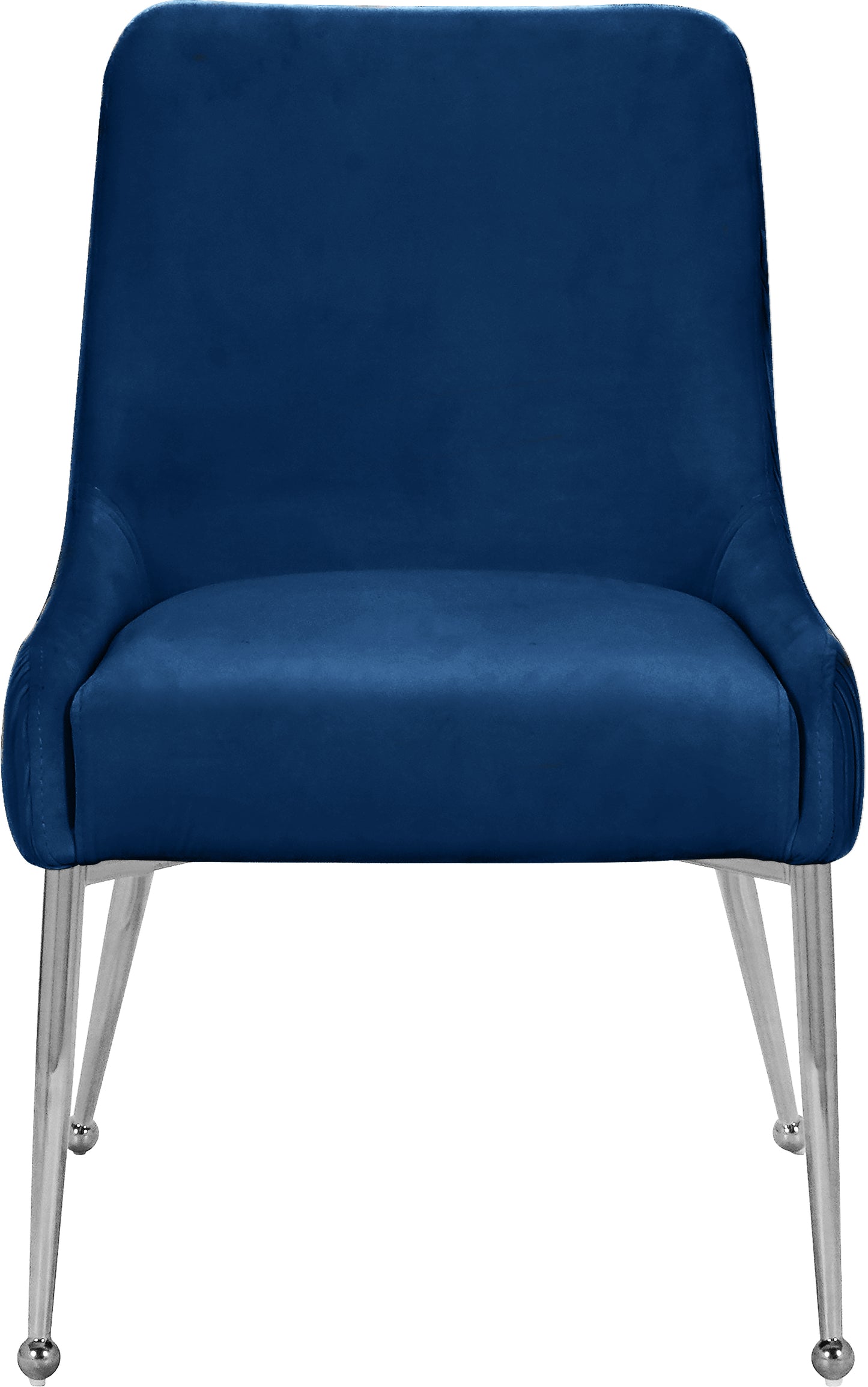 jive navy velvet dining chair navy