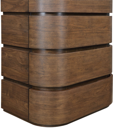 Tessa Brown Solid Wood Chest, 1 Piece
