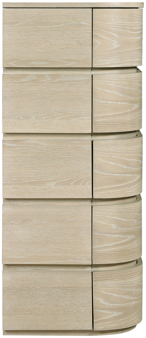 Tessa Natural Solid Wood Chest, 1 Piece
