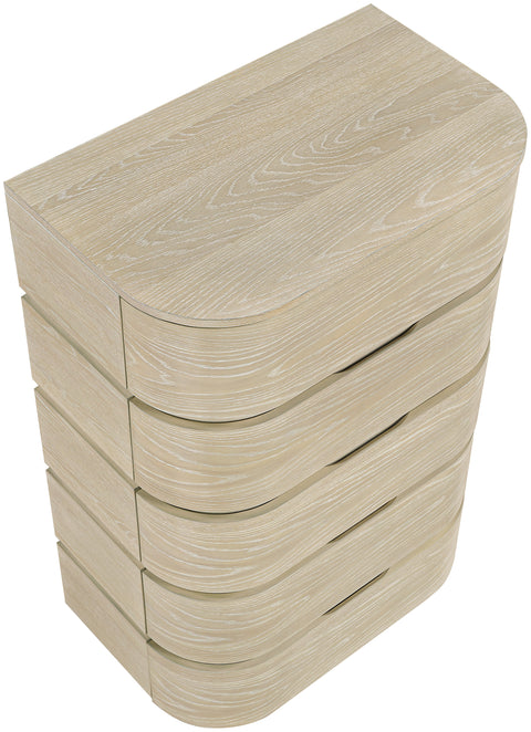 Tessa Natural Solid Wood Chest, 1 Piece