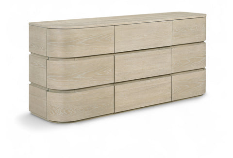 Tessa Natural Solid Wood Dresser, 1 Piece